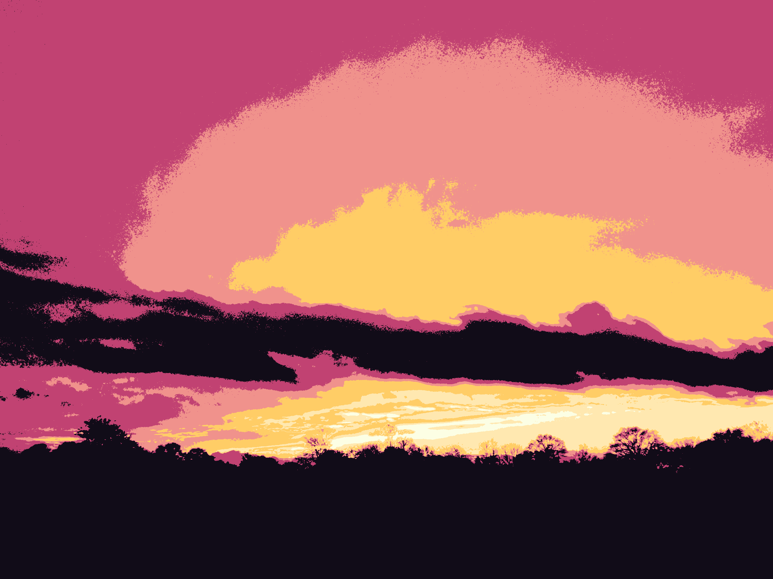 "Sonnenuntergang 6f" © Josi Bennöhr