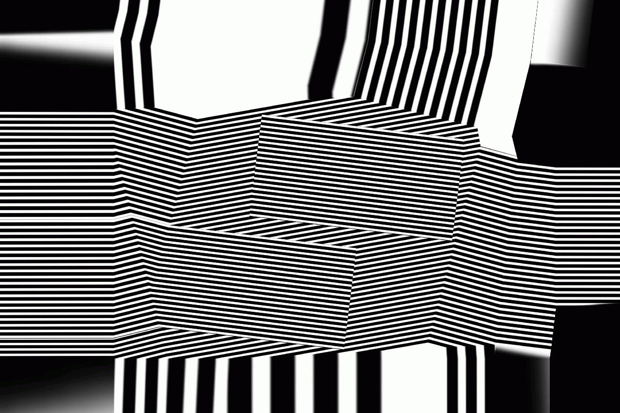 "Streifenblatt 3" ©2013 Josi Bennöhr