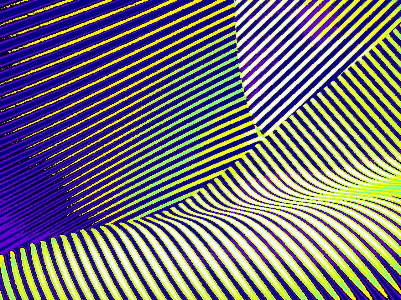 "Streifenwelle blau/gelb" ©2013 Josi Bennöhr