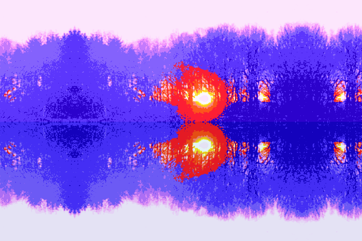 "rote-Sonne-Spiegelung" ©2014 Josi Bennöhr