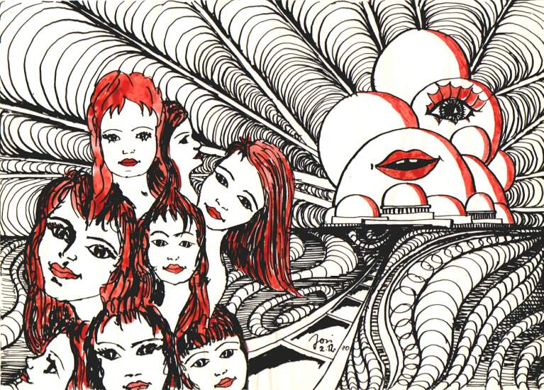 "Girls-Rhren" ©1970 Josi