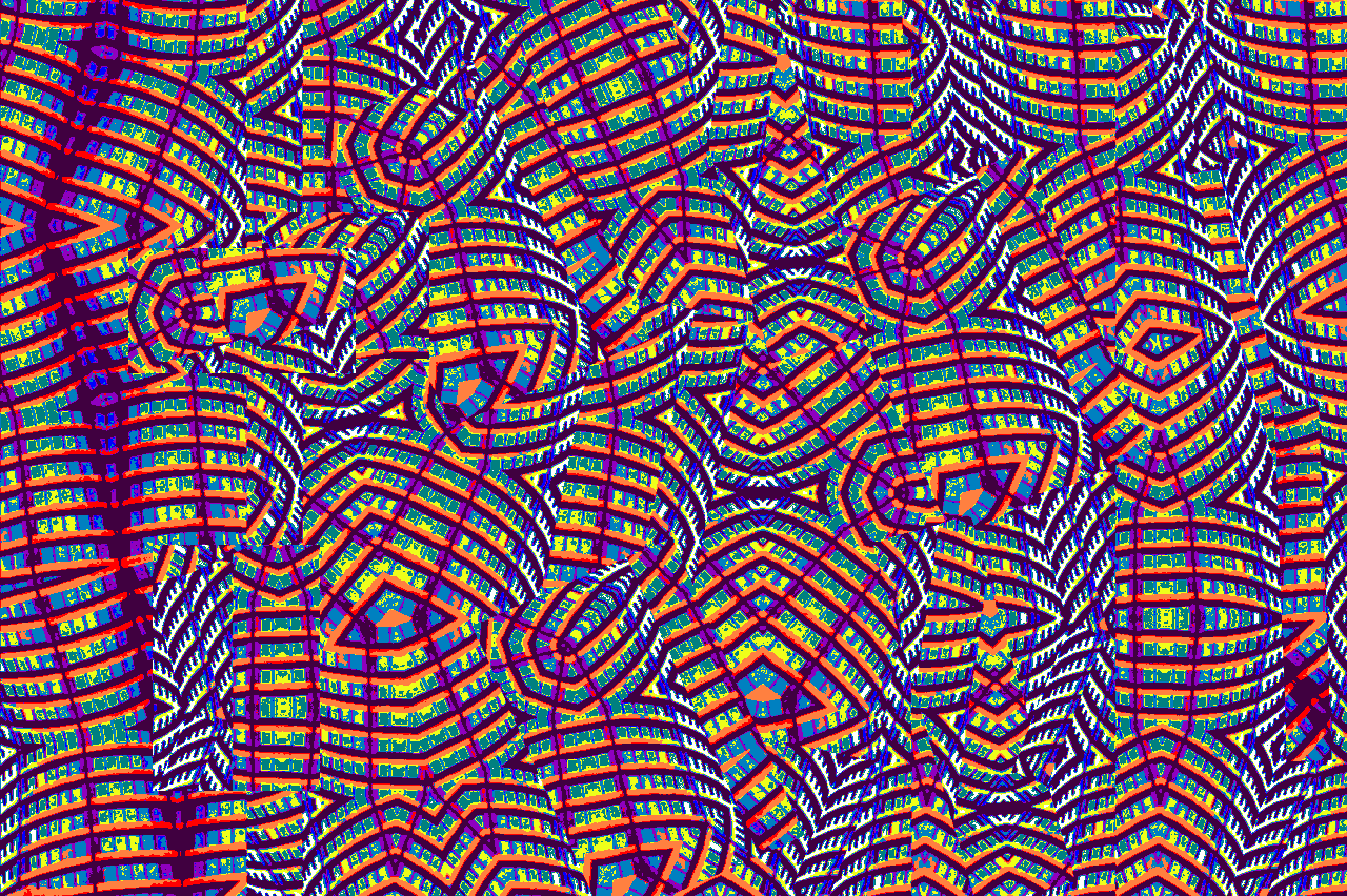 "Häusermeer2014"  ©2013 Josi Bennöhr, Foto von 2008, Umgestaltung 2014